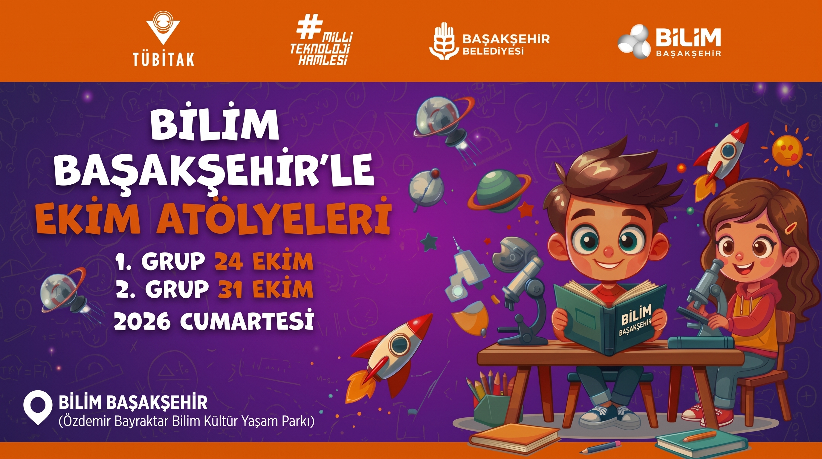 Bilim Başakşehir’le Ekim Atölyeleri