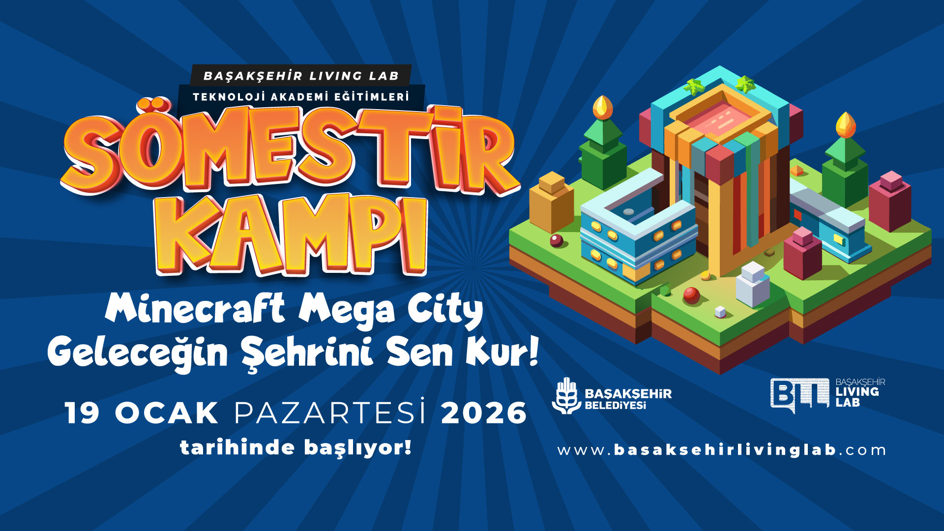 Sömestır Kampı Minecraft Mega City