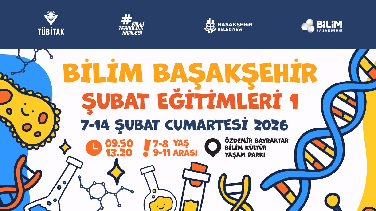 Bilim Başakşehir’de Şubat Eğitimleri