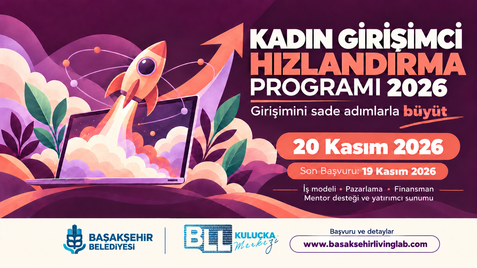 KADIN GİRİŞİMCİ HIZLANDIRMA PROGRAMI 2026
