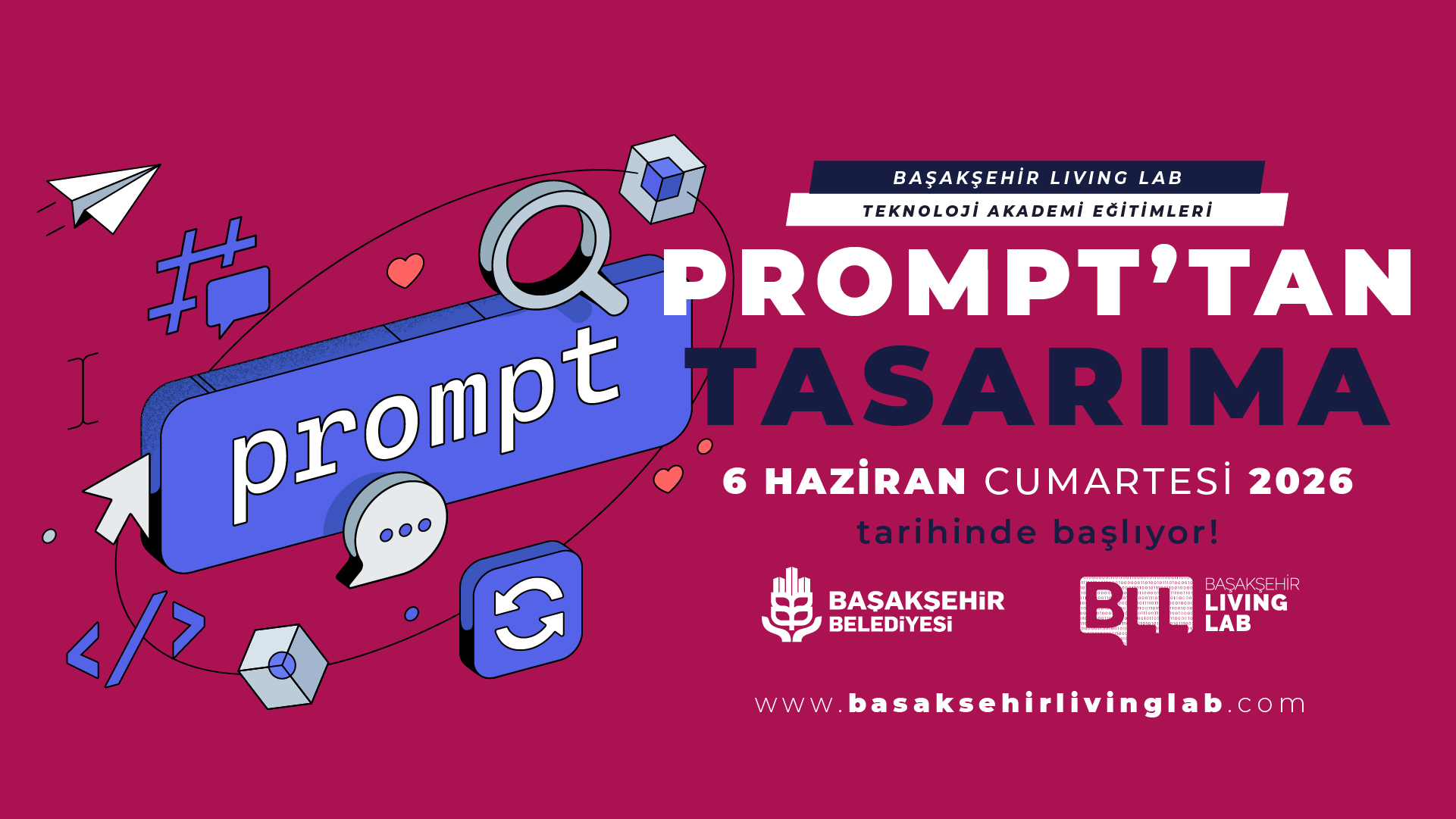 Prompttan Tasarıma "Yapay Zeka Destekli Tasarım Atölyesi"