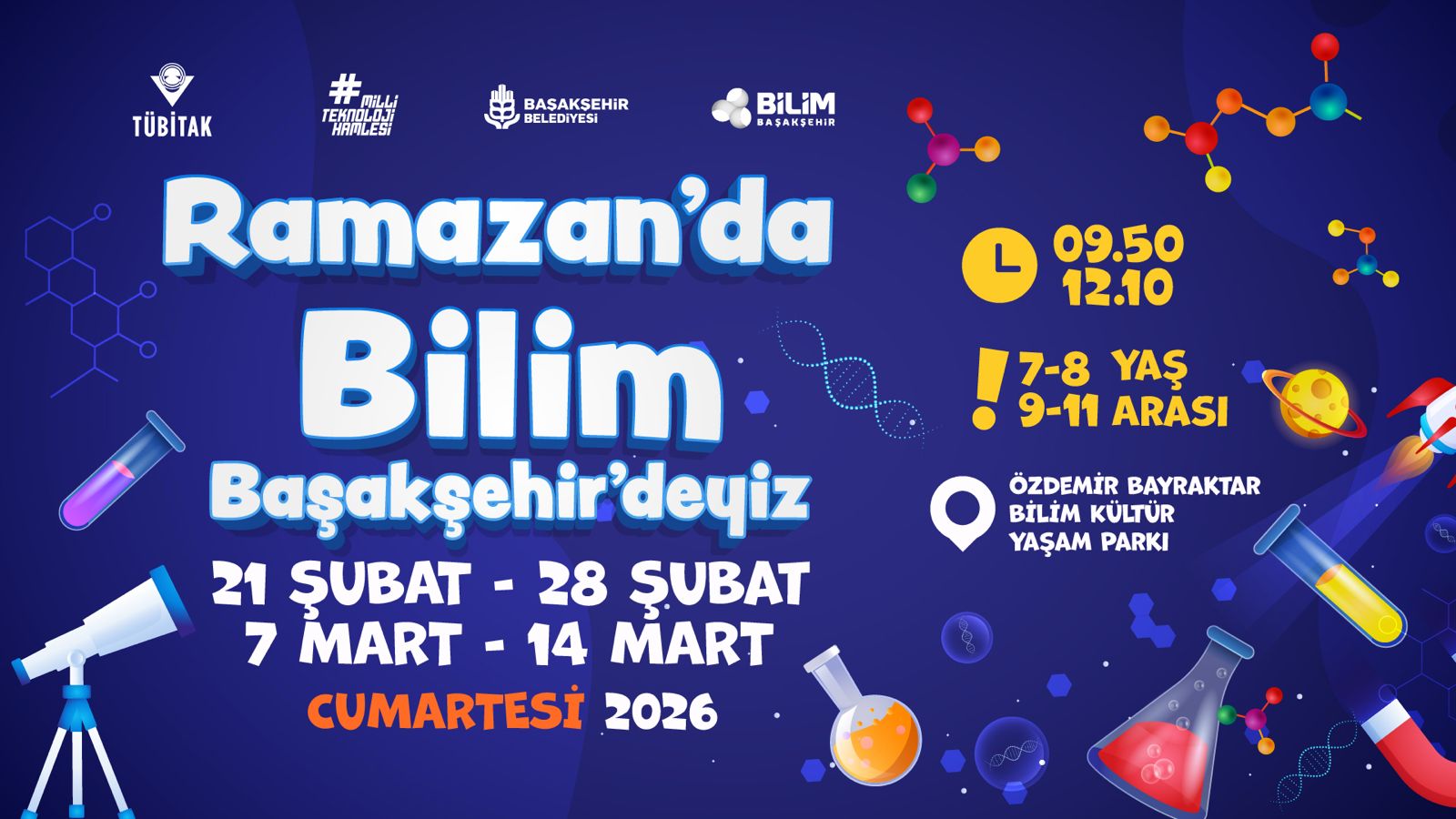 Ramazan’da Bilim Başakşehirdeyiz