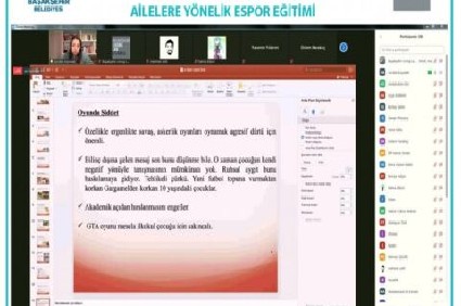Ailelere E-Spor’u Anlattık