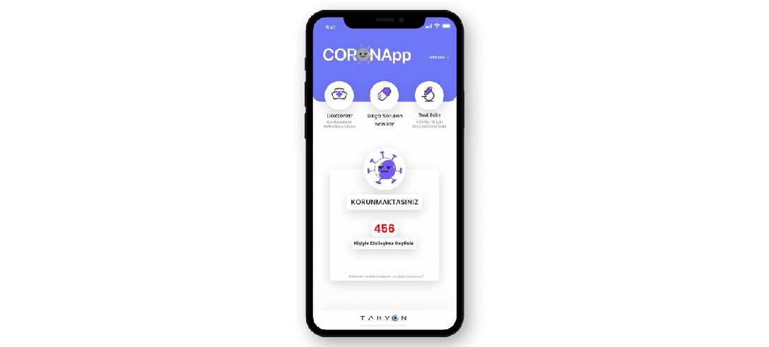 Başakşehir Living Lab girişimcileri COVID-19’u takip edilebilir yapacak bir uygulama geliştirdi ve ödül aldı!