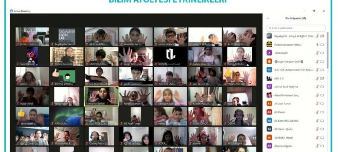 Bilim Atölyesi Etkinliklerinde Çocuklara Üretmenin Keyfi Yaşandı