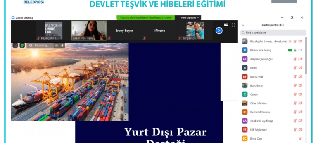 Devlet Teşvik ve Hibeleri Eğitimi İle Canlı Ders