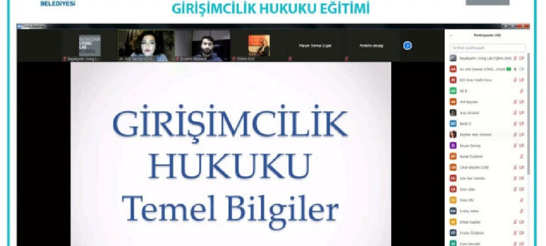 Girişimcilerle Hukukun Temel Kavramları Konuşuldu