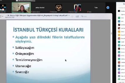 Güzel Ve Etkili Konuşmak İçin Diksiyon Eğitiminde Buluştuk.