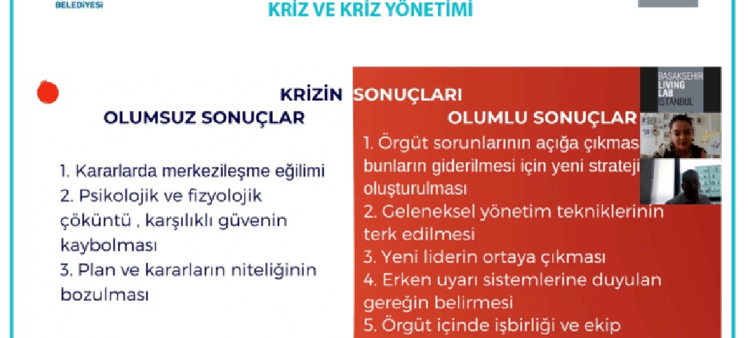 Kriz ve Kriz Yönetimi’ne Online Bakış