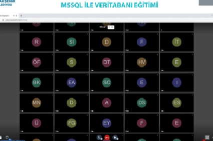 MSSQL İle Veritabanı Eğitimi Online Olarak Verildi