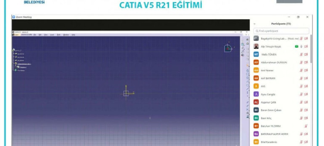 Online Ders – Catia V5 R21 Eğitimi