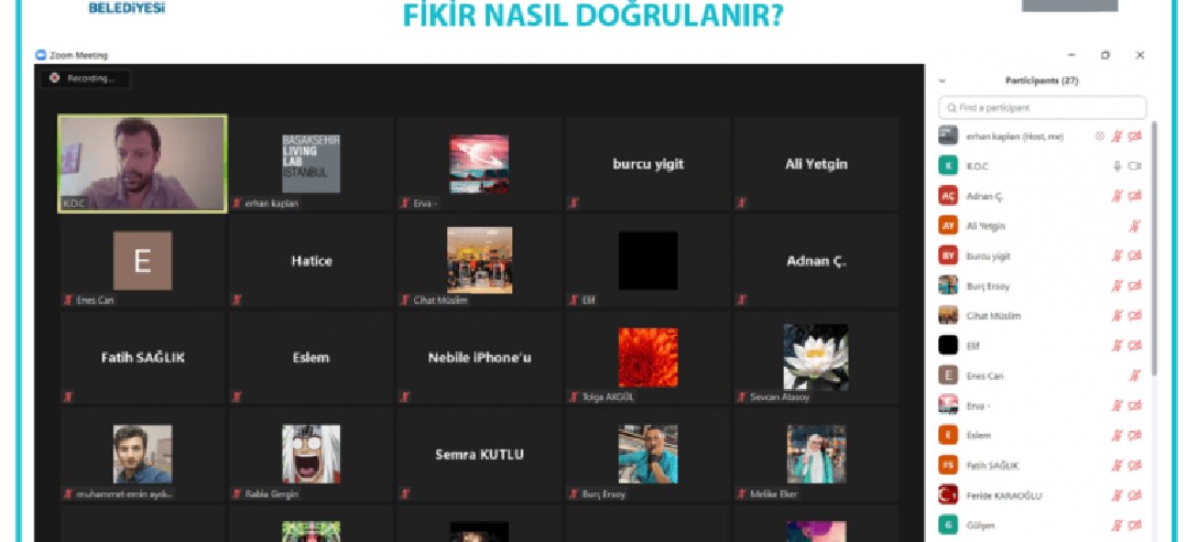 Online “Fikir Nasıl Doğrulanır?” Eğitimi