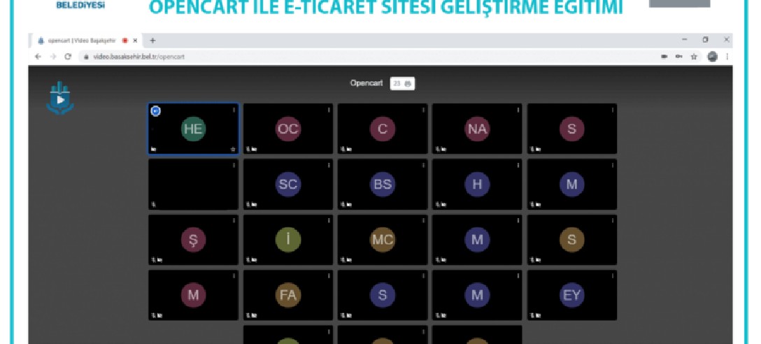 Opencart İle E-Ticaret Eğitimi Online Olarak Gerçekleştirildi