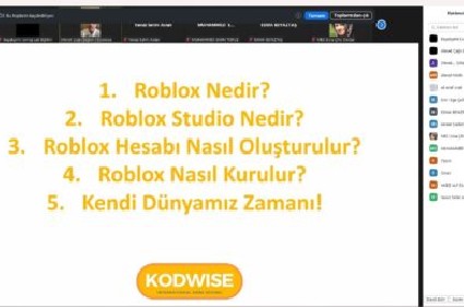 ROBLOX STUDİO İle 3 Boyutlu Oyunlar Tasarladık