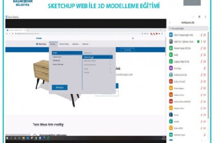 Sketchup Web ile 3D Modelleme Artık Çok Daha Kolay