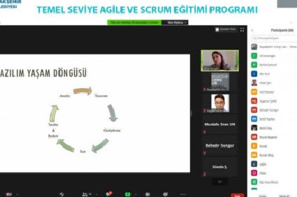 Temel Seviye Agile ve Scrum Eğitim Programı Online Olarak Verildi