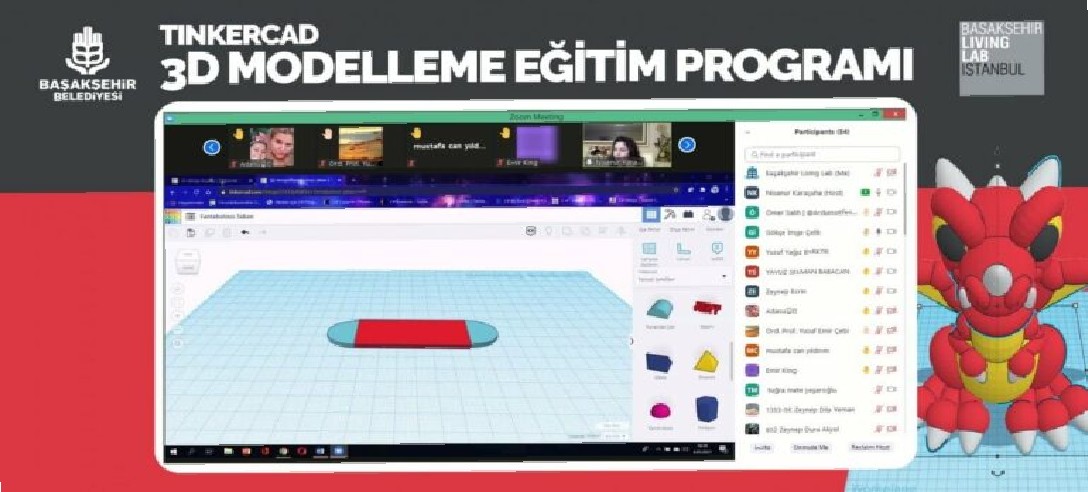 Tinkercad ile 3D Modellemenin Keyfini Çıkarttık