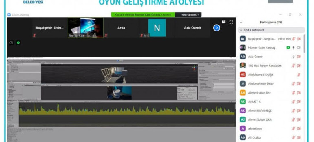 Unity Oyun Geliştirme Atölyesi