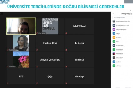 Üniversite Tercihlerinde Doğru Bilinmesi Gerekenler Online Olarak Verildi