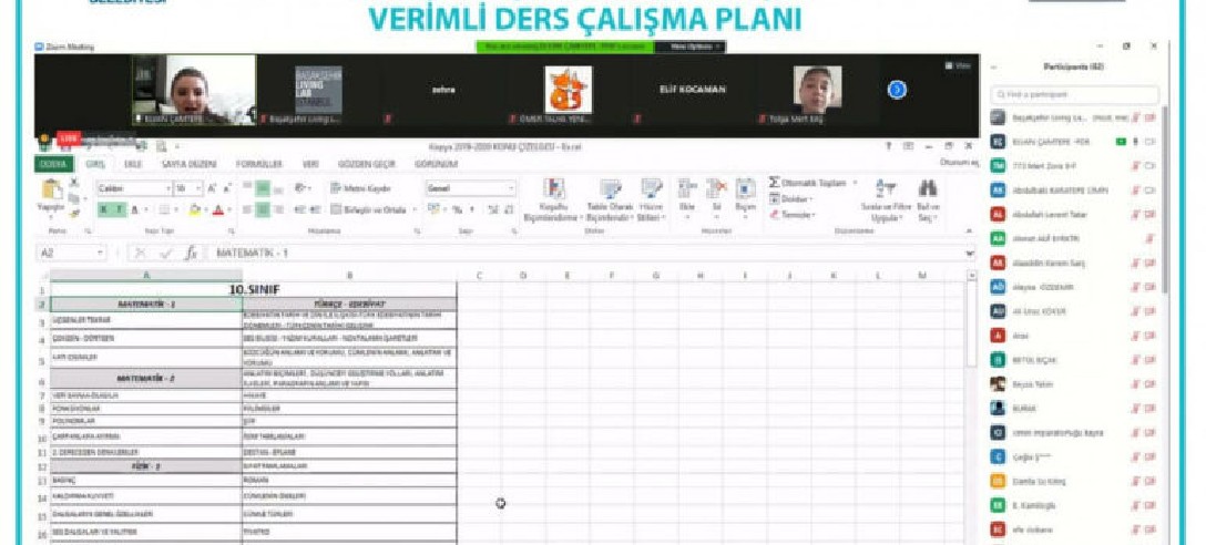 Z Kuşağı ile Online Ders Çalışma Planı Oluşturduk