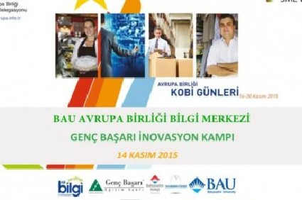 BAU Avrupa Birliği Bilgi Merkezi Genç Başarı İnovasyon Kampı