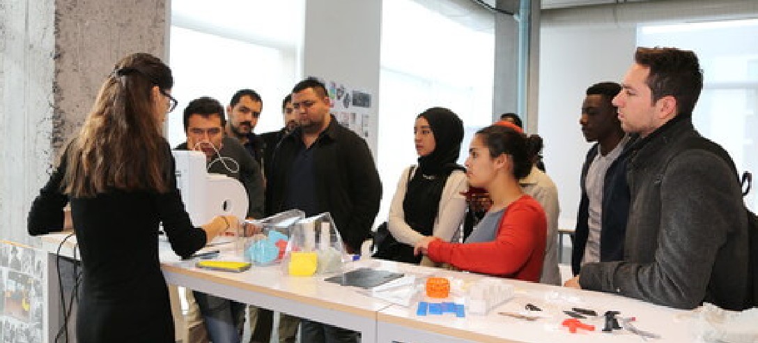 Mimar adayları 3D Printer eğitimi aldı